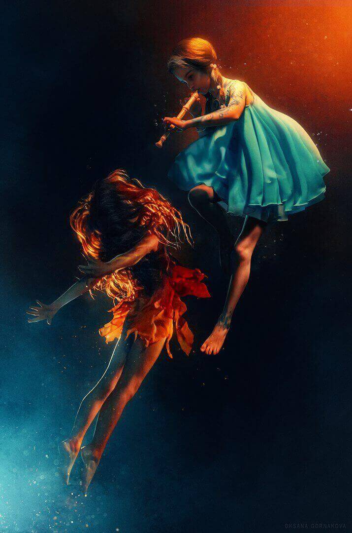 Девочки огонь и вода - фото Оксаны Горнаковой