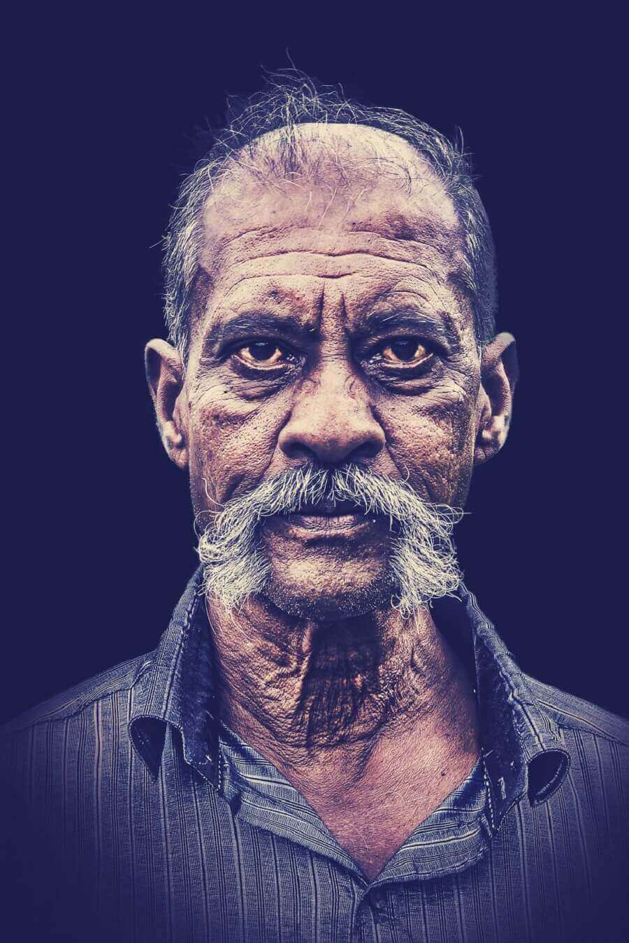 человек в Тамил Наду, Индии